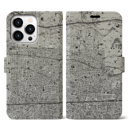 【野方（東京都）】地図柄iPhoneケース（手帳タイプ）