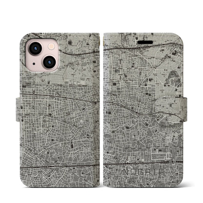 【野方（東京都）】地図柄iPhoneケース（手帳タイプ）