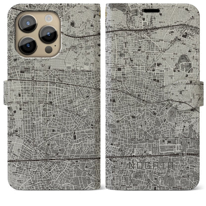 【野方（東京都）】地図柄iPhoneケース（手帳タイプ）