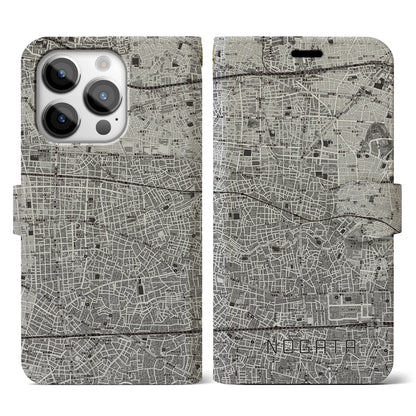 【野方（東京都）】地図柄iPhoneケース（手帳タイプ）