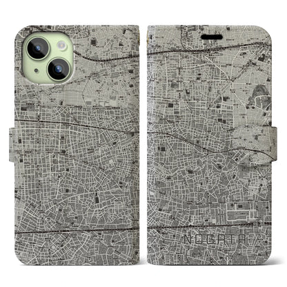 【野方（東京都）】地図柄iPhoneケース（手帳タイプ）