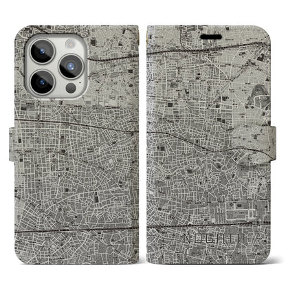 【野方（東京都）】地図柄iPhoneケース（手帳タイプ）