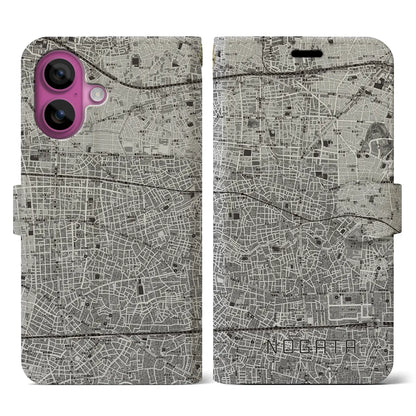 【野方（東京都）】地図柄iPhoneケース（手帳タイプ）