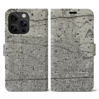 【野方（東京都）】地図柄iPhoneケース（手帳タイプ）