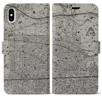 【野方（東京都）】地図柄iPhoneケース（手帳タイプ）