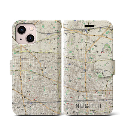 【野方（東京都）】地図柄iPhoneケース（手帳タイプ）