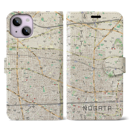 【野方（東京都）】地図柄iPhoneケース（手帳タイプ）