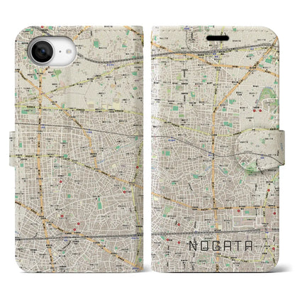 【野方（東京都）】地図柄iPhoneケース（手帳タイプ）