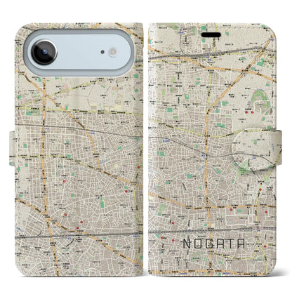 【野方（東京都）】地図柄iPhoneケース（手帳タイプ）