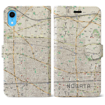【野方（東京都）】地図柄iPhoneケース（手帳タイプ）