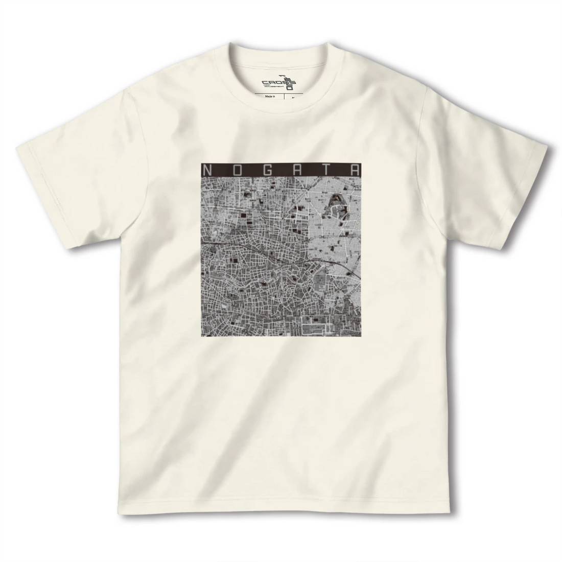【野方（東京都）】地図柄ヘビーウェイトTシャツ
