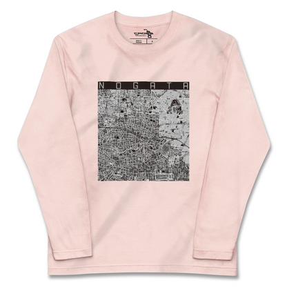 【野方（東京都）】地図柄ロングスリーブTシャツ