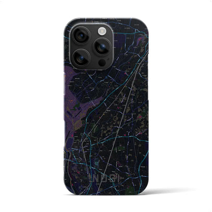 【野木（栃木県）】地図柄iPhoneケース（バックカバータイプ）