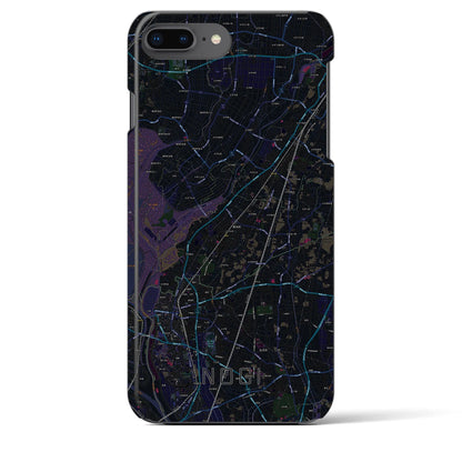 【野木（栃木県）】地図柄iPhoneケース（バックカバータイプ）