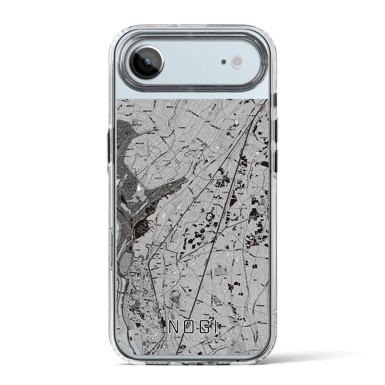 【野木（栃木県）】地図柄iPhoneケース（MagSafeタイプ）