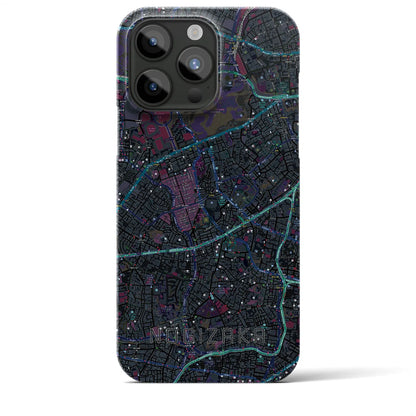 【乃木坂（東京都）】地図柄iPhoneケース（バックカバータイプ）