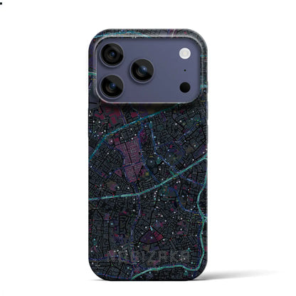 【乃木坂（東京都）】地図柄iPhoneケース（バックカバータイプ）