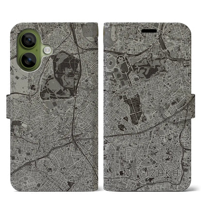 【乃木坂（東京都）】地図柄iPhoneケース（手帳タイプ）