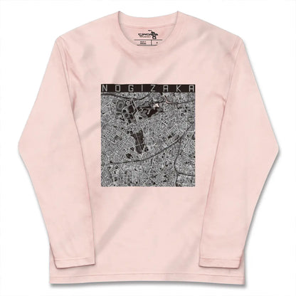 【乃木坂（東京都）】地図柄ロングスリーブTシャツ