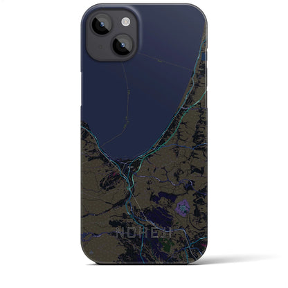 【野辺地（青森県）】地図柄iPhoneケース（バックカバータイプ）