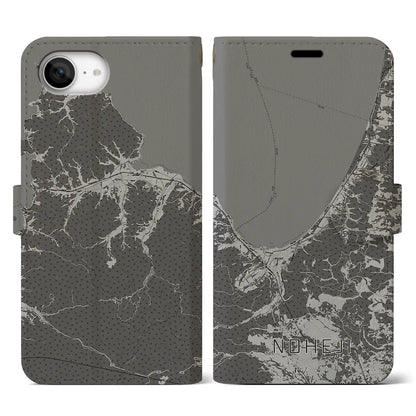 【野辺地（青森県）】地図柄iPhoneケース（手帳タイプ）