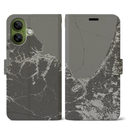 【野辺地（青森県）】地図柄iPhoneケース（手帳タイプ）