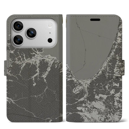 【野辺地（青森県）】地図柄iPhoneケース（手帳タイプ）