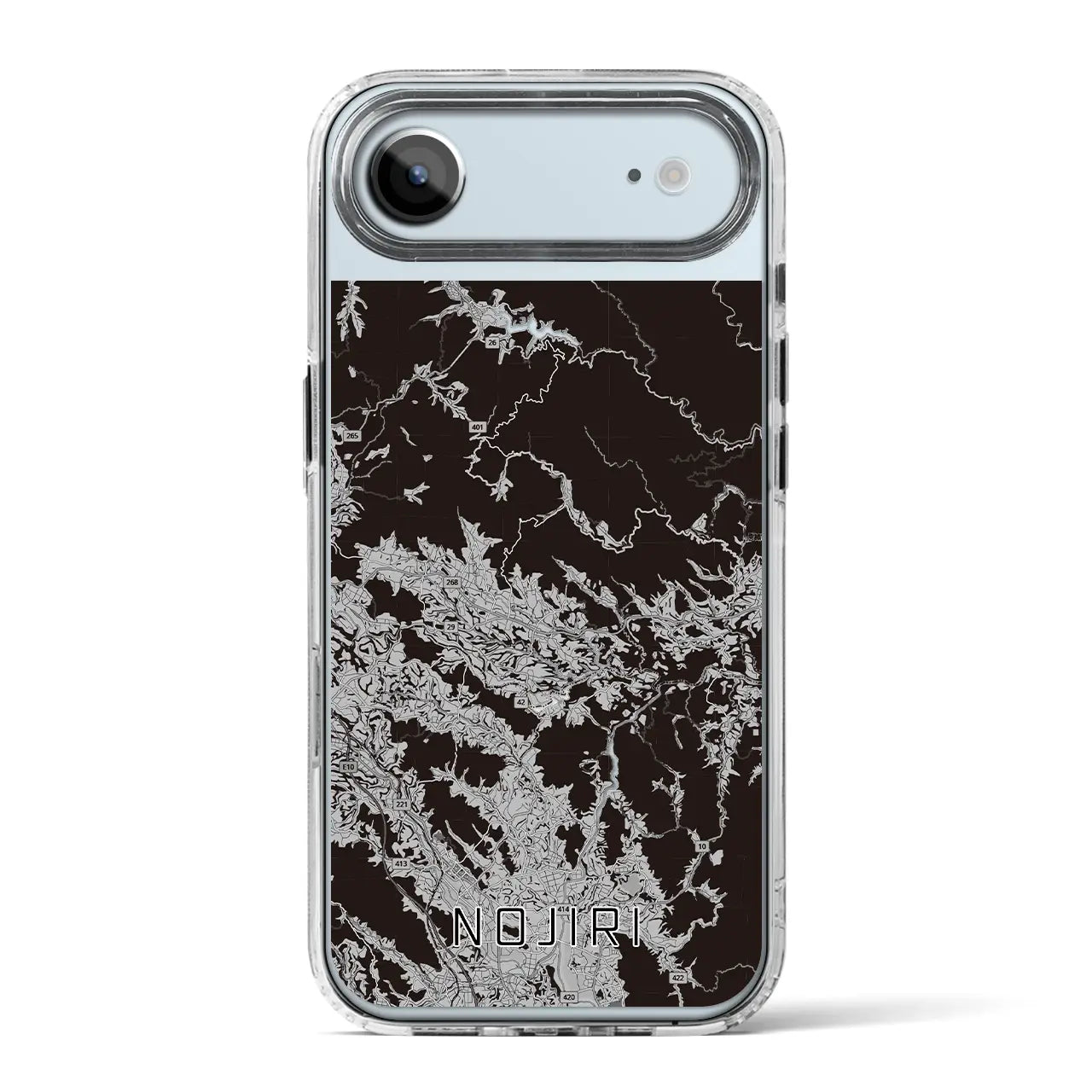 【野尻（宮崎県）】地図柄iPhoneケース（MagSafeタイプ）