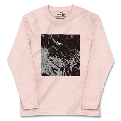 【野尻（宮崎県）】地図柄ロングスリーブTシャツ