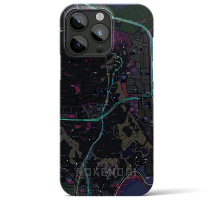 【能見台（神奈川県）】地図柄iPhoneケース（バックカバータイプ）