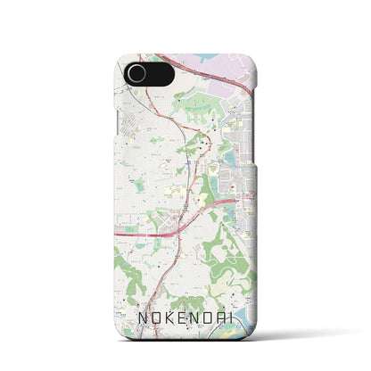 【能見台（神奈川県）】地図柄iPhoneケース（バックカバータイプ）