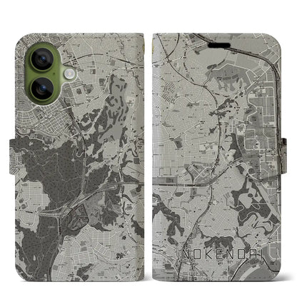 【能見台（神奈川県）】地図柄iPhoneケース（手帳タイプ）