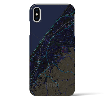 【能美（石川県）】地図柄iPhoneケース（バックカバータイプ）