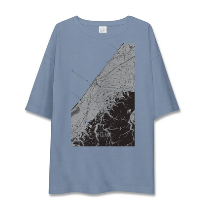 【能美（石川県）】地図柄ビッグシルエットTシャツ
