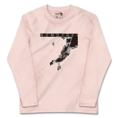 【野母崎（長崎県）】地図柄ロングスリーブTシャツ