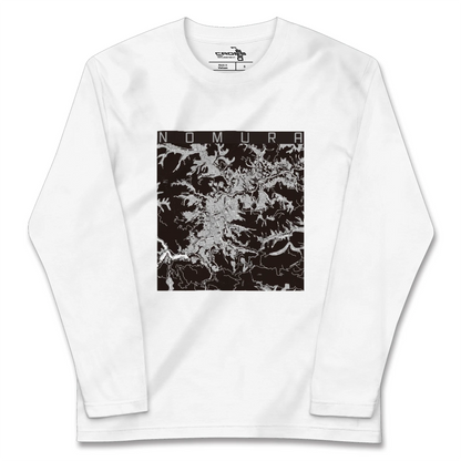 【野村（愛媛県）】地図柄ロングスリーブTシャツ