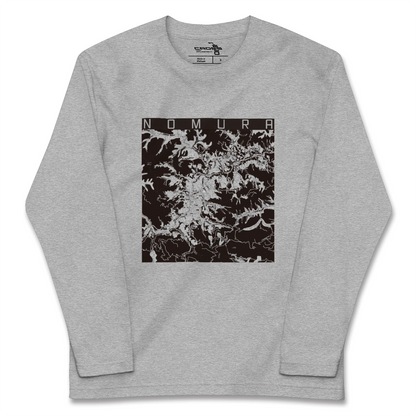 【野村（愛媛県）】地図柄ロングスリーブTシャツ