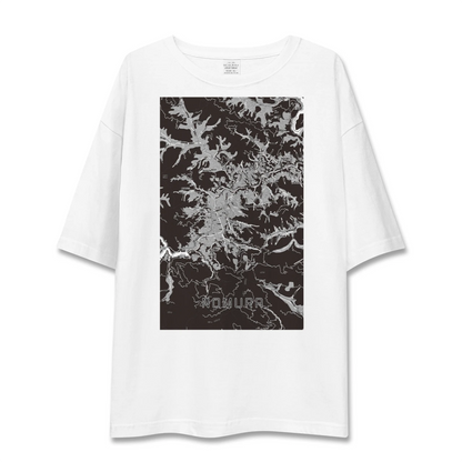 【野村（愛媛県）】地図柄ビッグシルエットTシャツ