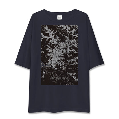 【野村（愛媛県）】地図柄ビッグシルエットTシャツ