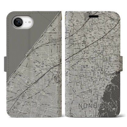 【野々市（石川県）】地図柄iPhoneケース（手帳タイプ）