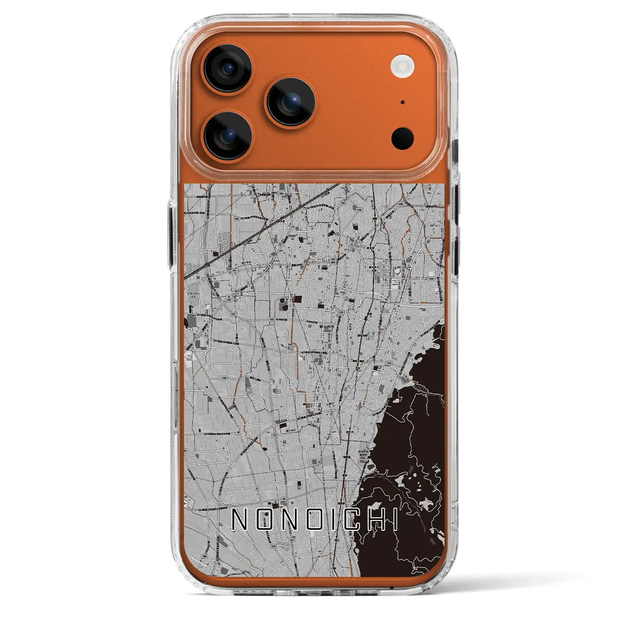 【野々市（石川県）】地図柄iPhoneケース（MagSafeタイプ）