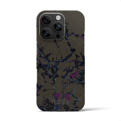 【能勢（大阪府）】地図柄iPhoneケース（バックカバータイプ）