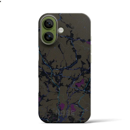 【能勢（大阪府）】地図柄iPhoneケース（バックカバータイプ）