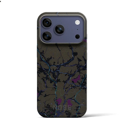 【能勢（大阪府）】地図柄iPhoneケース（バックカバータイプ）