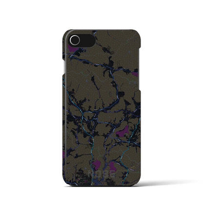 【能勢（大阪府）】地図柄iPhoneケース（バックカバータイプ）