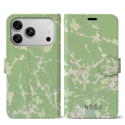 【能勢（大阪府）】地図柄iPhoneケース（手帳タイプ）