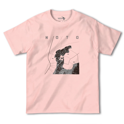 【能登2（石川県）】地図柄ヘビーウェイトTシャツ