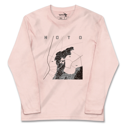 【能登2（石川県）】地図柄ロングスリーブTシャツ