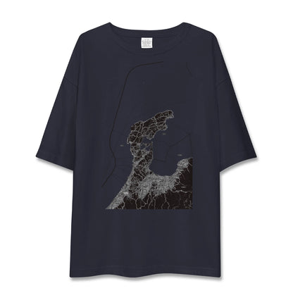 【能登2（石川県）】地図柄ビッグシルエットTシャツ