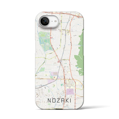 【野崎（大阪府）】地図柄iPhoneケース（バックカバータイプ）